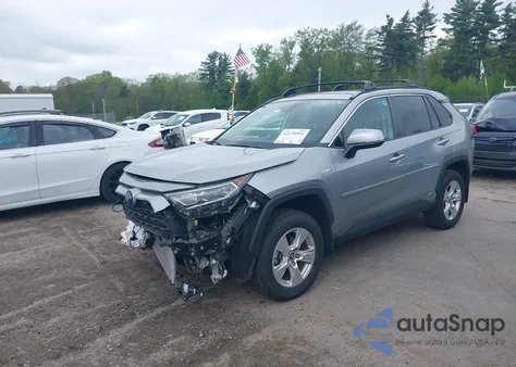 2019 Toyota Rav4 Hybrid Xle из США, поврежденный, VIN 2T3RWRFV5KW004833